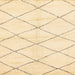 Square Abstract Khaki Gold Solid Rug, abs2935