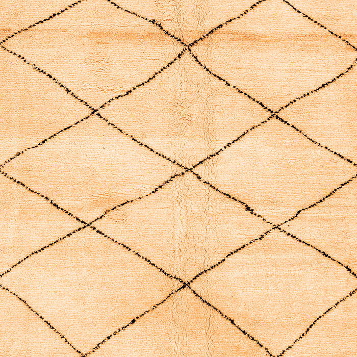 Machine Washable Solid Orange Modern Area Rugs, wshabs2936org