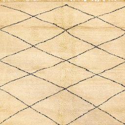 Square Machine Washable Abstract Sun Yellow Rug, wshabs2936