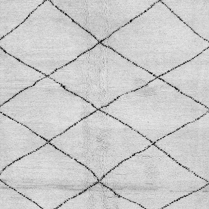 Machine Washable Solid Gray Modern Rug, wshabs2936gry