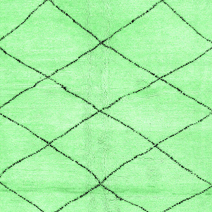 Machine Washable Solid Emerald Green Modern Area Rugs, wshabs2936emgrn