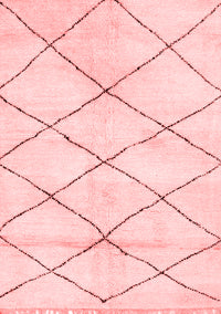 Solid Red Modern Rug, abs2936red