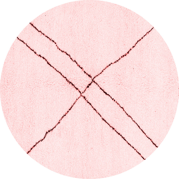 Solid Red Modern Rug, abs2937red