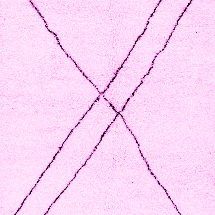 Solid Pink Modern Rug, abs2937pnk