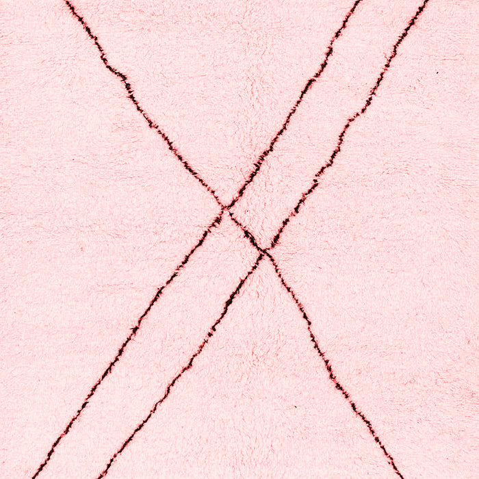 Solid Red Modern Area Rugs