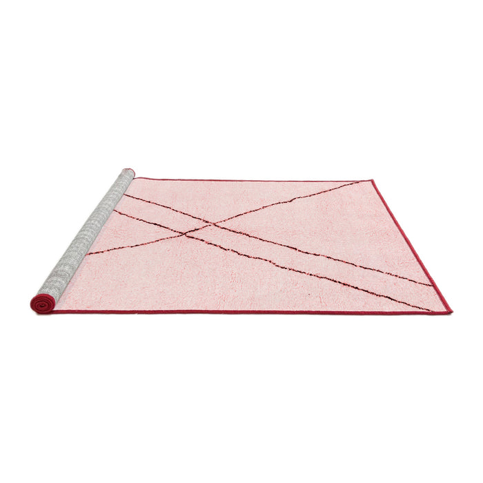 Modern Red Washable Rugs