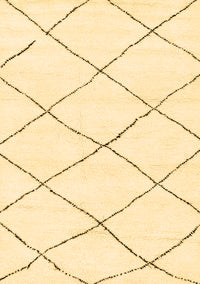 Solid Brown Modern Rug, abs2938brn