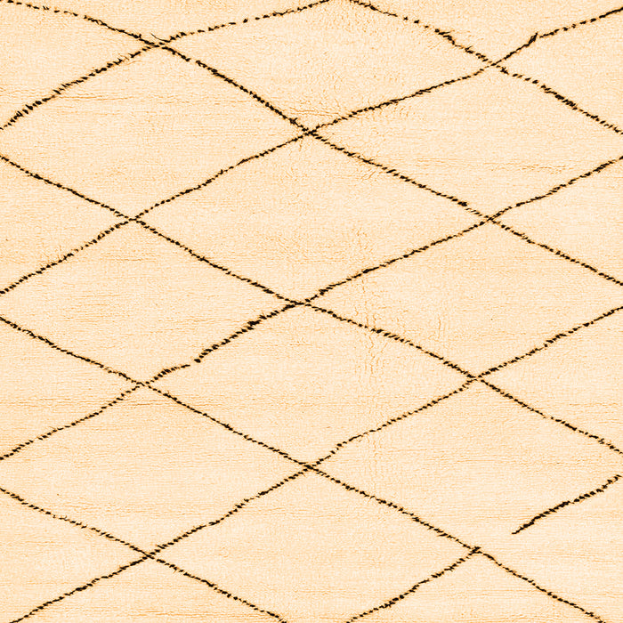 Square Machine Washable Solid Orange Modern Area Rugs, wshabs2938org