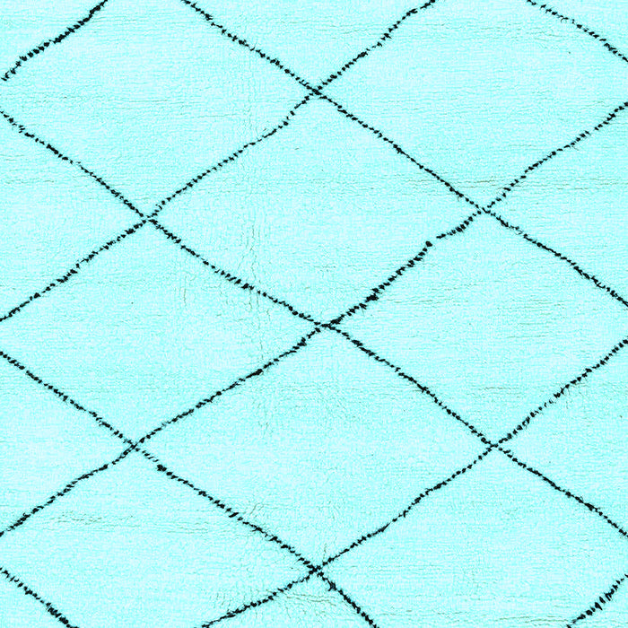 Solid Light Blue Modern Rug, abs2938lblu