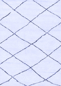 Solid Blue Modern Rug, abs2938blu