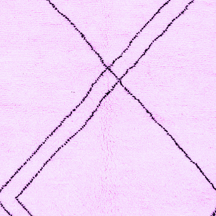 Machine Washable Solid Purple Modern Area Rugs, wshabs2939pur