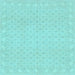 Square Oriental Light Blue Modern Rug, abs293lblu