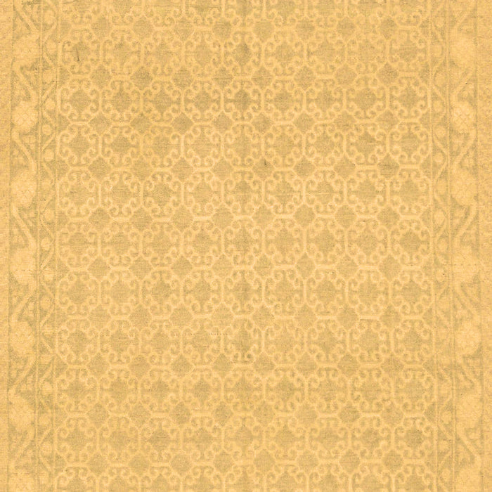 Machine Washable Oriental Brown Modern Rug, wshabs293brn