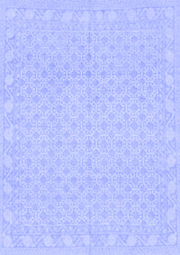 Oriental Blue Modern Rug, abs293blu