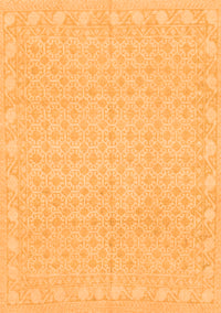 Oriental Orange Modern Rug, abs293org