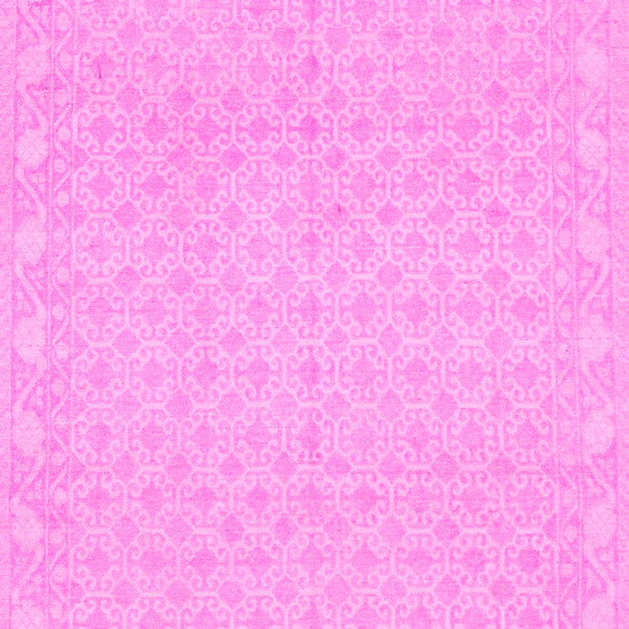 Machine Washable Oriental Pink Modern Rug, wshabs293pnk