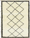 Abstract Sand Brown Solid Rug, abs2940