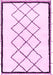 Solid Pink Modern Rug, abs2940pnk