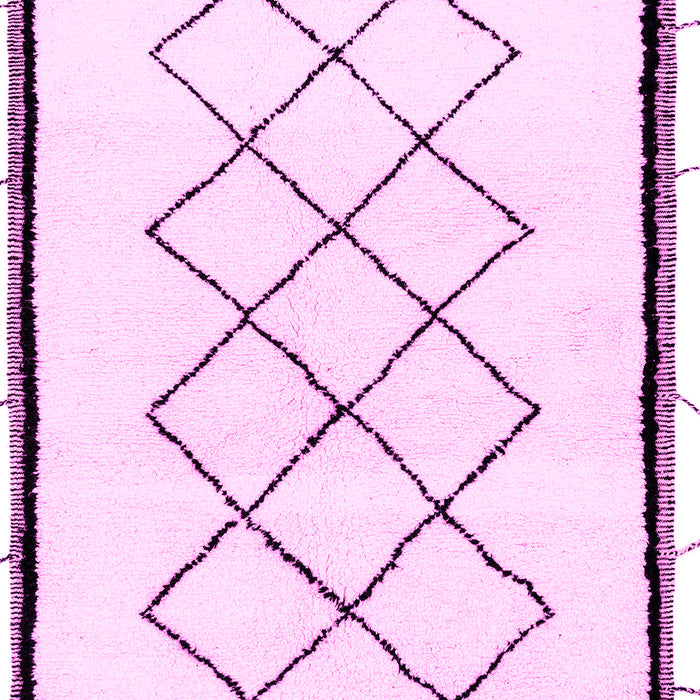 Solid Pink Modern Rug, abs2940pnk