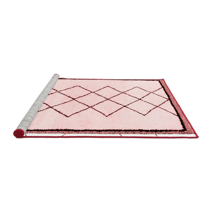 Modern Red Washable Rugs