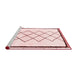 Modern Red Washable Rugs