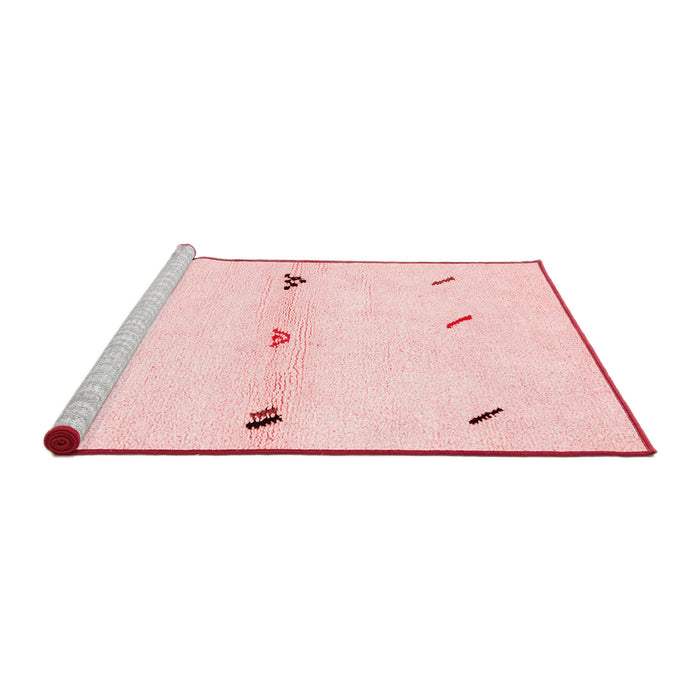 Modern Red Washable Rugs