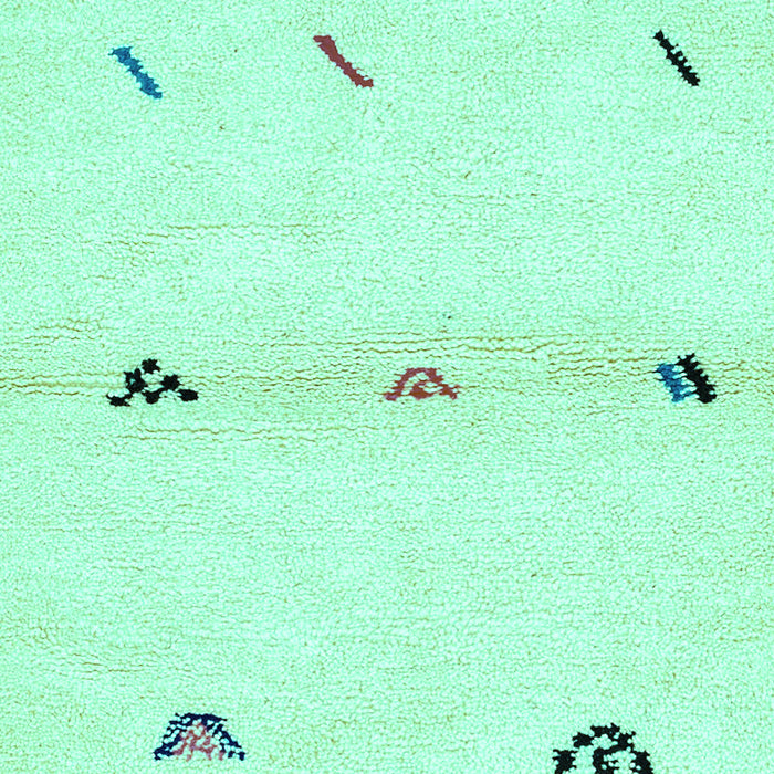 Solid Turquoise Modern Rug, abs2941turq