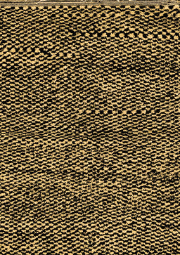 Abstract Brown Modern Rug, abs2942brn