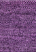 Machine Washable Abstract Purple Modern Area Rugs, wshabs2942pur