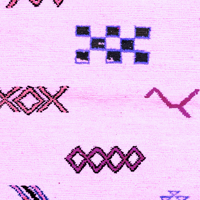 Machine Washable Solid Purple Modern Area Rugs, wshabs2943pur