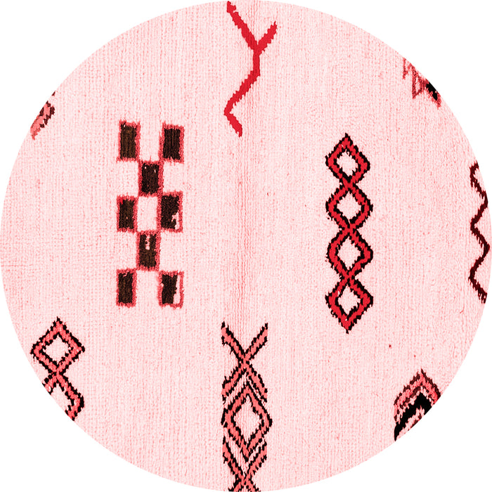 Machine Washable Solid Red Modern Rug, wshabs2943red