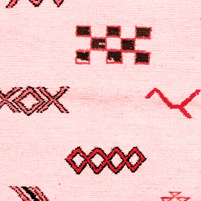 Machine Washable Solid Red Modern Rug, wshabs2943red