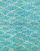 Machine Washable Abstract Aquamarine Green Rug, wshabs2944