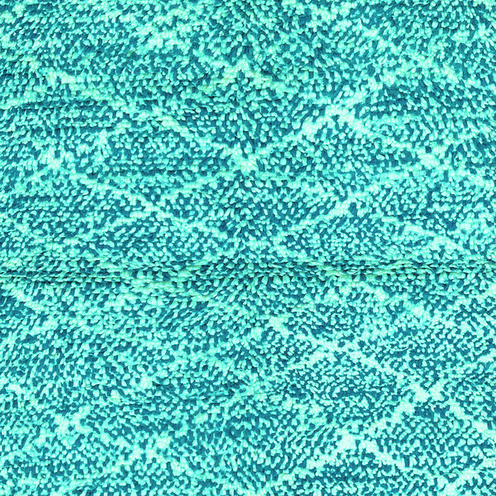 Machine Washable Abstract Turquoise Modern Area Rugs, wshabs2944turq