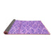 Sideview of Abstract Pink Modern Rug, abs2944pnk