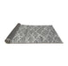 Sideview of Abstract Gray Modern Rug, abs2944gry