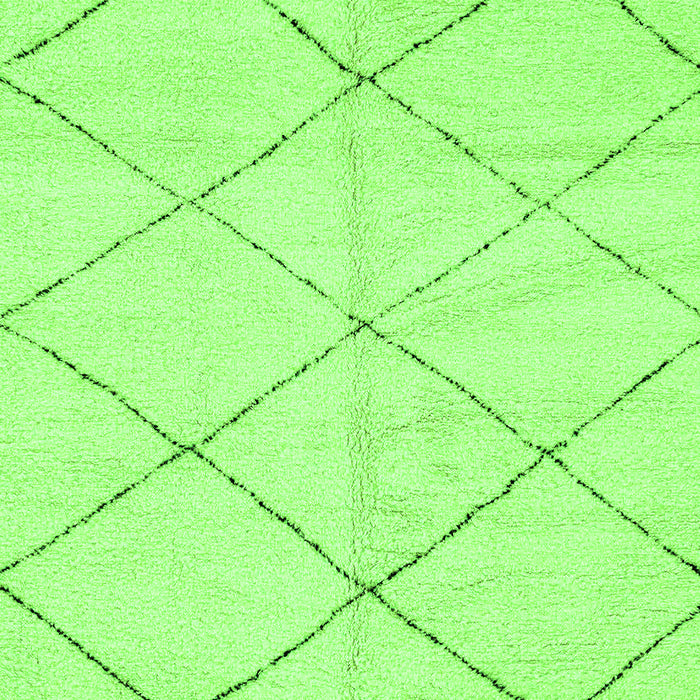 Solid Green Modern Rug, abs2945grn
