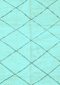 Solid Light Blue Modern Rug, abs2945lblu