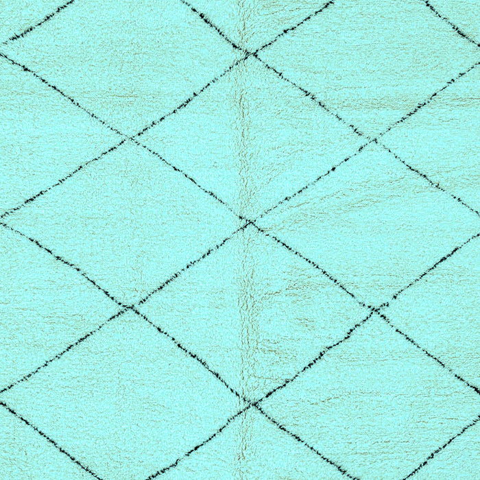 Solid Light Blue Modern Rug, abs2945lblu