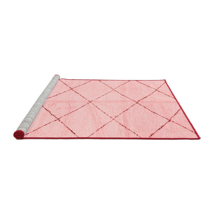 Modern Red Washable Rugs