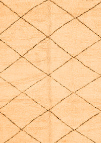 Solid Orange Modern Rug, abs2945org