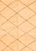 Solid Orange Modern Rug, abs2945org