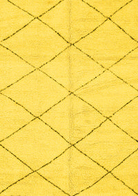 Solid Yellow Modern Rug, abs2945yw