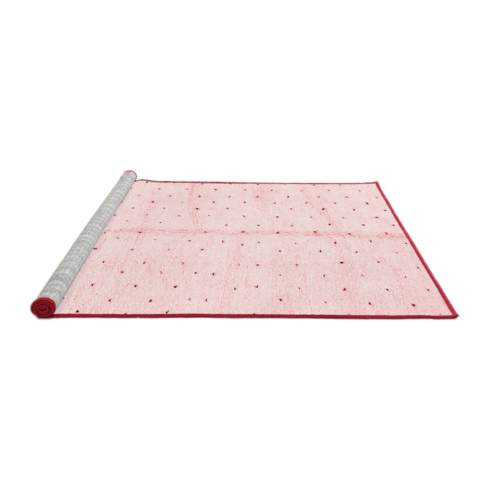 Modern Red Washable Rugs
