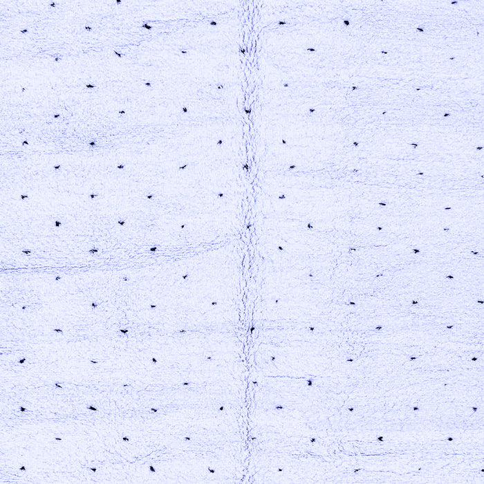 Machine Washable Solid Blue Modern Rug, wshabs2946blu