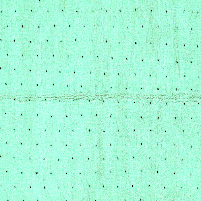 Square Solid Turquoise Modern Rug, abs2947turq