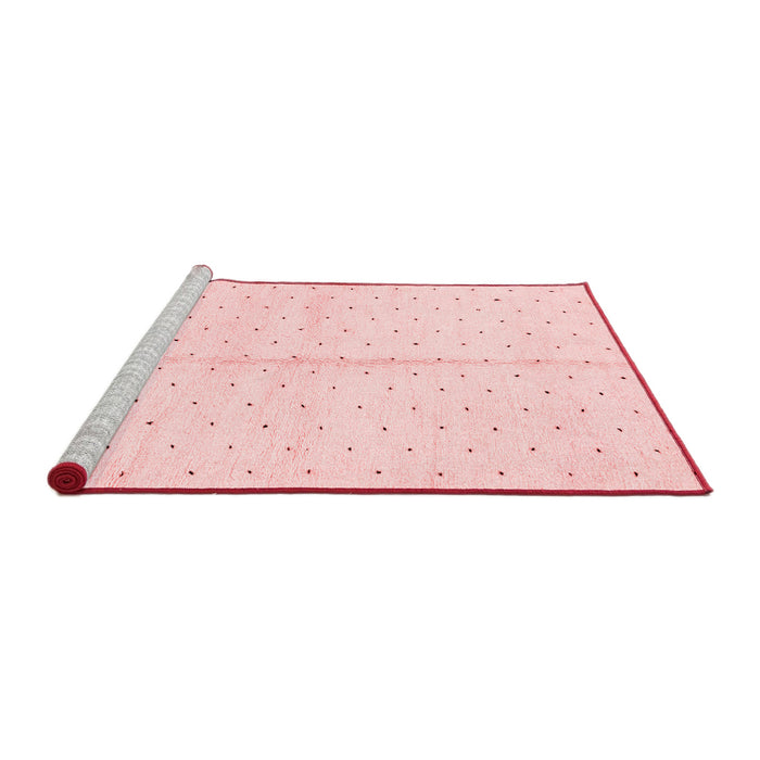 Modern Red Washable Rugs
