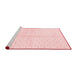 Modern Red Washable Rugs