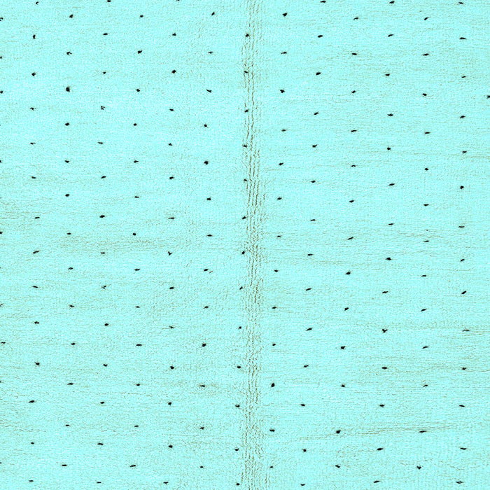 Square Machine Washable Solid Light Blue Modern Rug, wshabs2947lblu