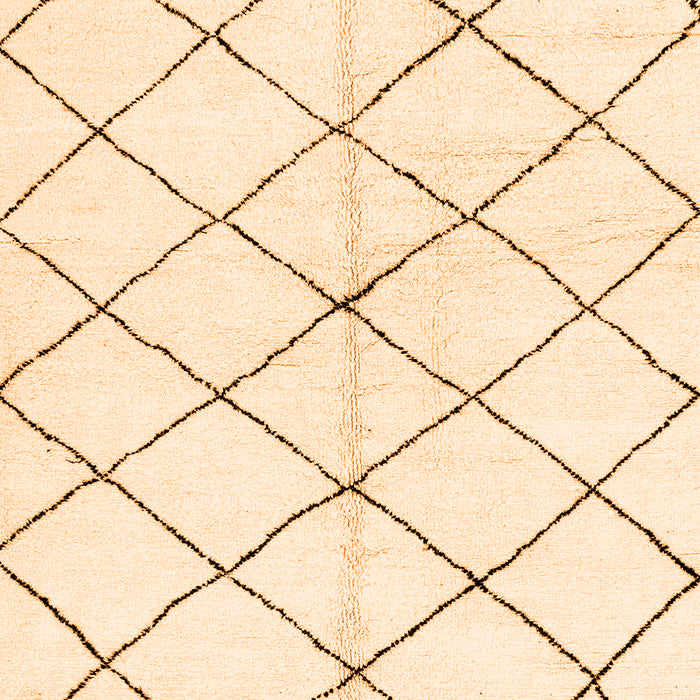 Solid Orange Modern Rug, abs2948org